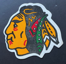 Load image into Gallery viewer, 6 Vintage Original NHL Hockey Logo Team Jersey Patches Crests Blackhawks Bruins
