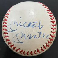MLB Triple Crown Winners Signed Autographed Baseball Manlte Yastrzemski + JSA