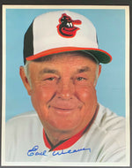 Baltimore Orioles Earl Weaver Signed Autographed 8x10 Photo MLB Baseball