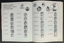 Load image into Gallery viewer, 1979 WHA All Star Hockey Game Program Edmonton USSR Moscow Dynamo Gretzky Howe
