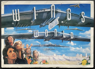 1979 Wings Over The World Portfolio Press Kit + Photo + Postcard Paul McCartney