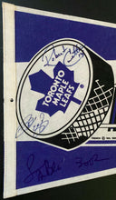Load image into Gallery viewer, 1991-92 Signed NHL Hockey Toronto Maple Leafs Autographed Pennant Glenn Anderson
