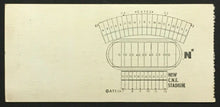 Load image into Gallery viewer, 1963 CFL Football Ticket CNE Stadium Toronto Argonauts vs Montreal Alouettes
