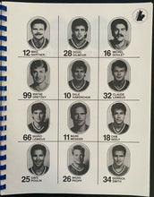 Load image into Gallery viewer, 1987 Rare Canada Cup Hockey Media Guide Legendary Tournament Schedule + Profiles
