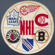 NHL Original 6 Toronto Star Weekly Promo Patch Crest Hockey Maple Leafs Vintage