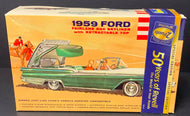 Revell 1959 Ford Fairlane 500 Scale 1:25 Model Car Kit Vintage Automobile