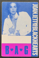 Joan Jett and the Blackhearts Concert Tour Silk Unused Working Backstage Pass