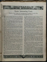 Load image into Gallery viewer, 1924 Indianapolis Motor Speedway Racing Program 12th Annual Indy 500
