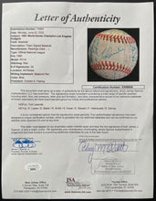 Load image into Gallery viewer, 1981 World Series Champions LA Dodgers Team Autographed Baseball Signed x24 JSA
