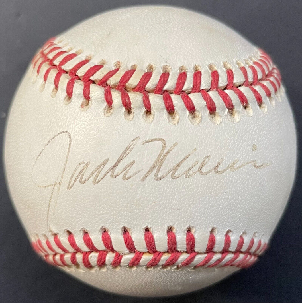 Jack Morris Signed Bobby Brown Official MLB Baseball Autographed JSA Tigers Jays