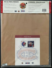 Load image into Gallery viewer, Howie Morenz NHL All-Star Lithograph Vintage Montreal Canadiens Hockey NOS
