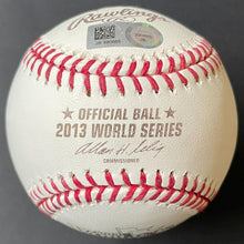 Load image into Gallery viewer, David Ortiz Autographed 2013 World Series Baseball Signed Boston Red Sox Fanatic
