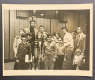 1970's Type 1 Photo NBA Basketball HOF Walt Frazier Meets Fans New York Knicks