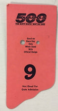 Load image into Gallery viewer, 1982 Indianapolis 500 Media Press Pin Camaro Chevy Vintage Race Car Racing
