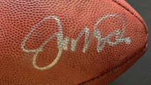 Load image into Gallery viewer, Joe Montana + Jim Kelly Autographed Signed Duke Wilson NFL Football Fanatics

