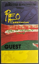 Load image into Gallery viewer, 1987 REO Speedwagon Backstage Pass Live As We Know It Tour Unused Graded iCert
