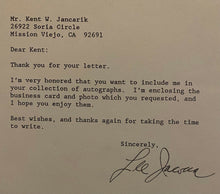 Load image into Gallery viewer, 1991 Vintage Signed Lee Iacocca Letter Chrysler Letterhead Autographed Retro LOA
