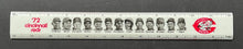 Load image into Gallery viewer, 1972 Cincinnati Reds MLB Baseball Ruler N.L. Pennant Winner Season Vintage
