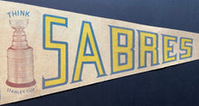 Load image into Gallery viewer, 1976-77 Buffalo Sabres NHL Hockey Stanley Cup Playoffs Team Photo Pennant

