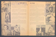 Load image into Gallery viewer, 1952 Brooklyn Dodgers MLB Yearbook Autographed x8 Kiner Foley Bavasi + JSA LOA
