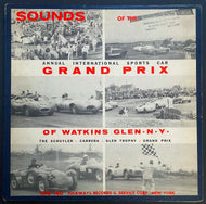 1956 33 RPM Record Album International Sports Car Grand Prix Watkins Glen
