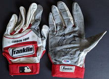 Load image into Gallery viewer, MLB Baseball Signed Joey Votto Game Used Batting Gloves Cincinnati Reds PSA DNA
