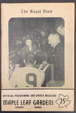 Load image into Gallery viewer, 1951 Maple Leaf Gardens NHL Hockey Program 2nd Game Of Season Princess Featured
