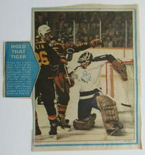 Load image into Gallery viewer, 1982 Maple Leaf Gardens 50th Anniversary Program + Tickets Toronto vs Vancouver
