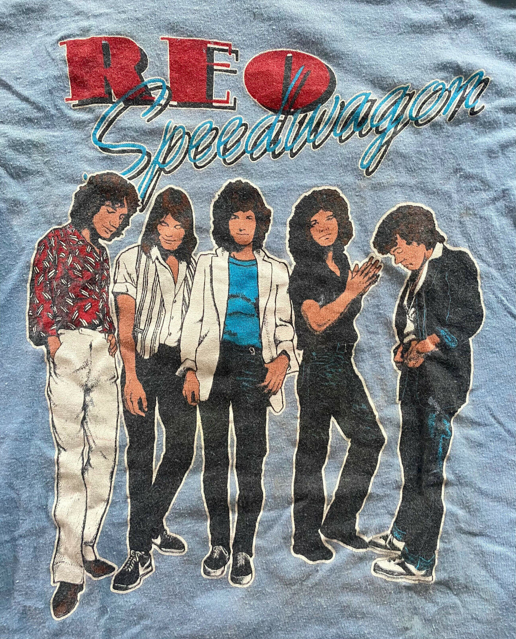 Original newest vintage 1981 REO Speedwagon tour shirt