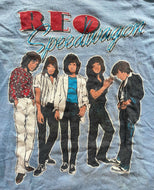 REO Speedwagon 1981 High Infidelity Tour Vintage Concert T-Shirt Medium