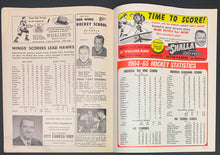 Load image into Gallery viewer, 1965 Detroit Olympia Game 1 Stanley Cup Semi-Final Program Red Wings NHL Hockey
