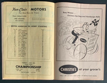 Load image into Gallery viewer, 1954 CNE Stock Car Racing Program Autographed x6 Drivers Cover + Inside Pages
