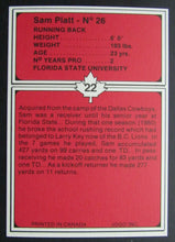Load image into Gallery viewer, 1982 Jogo Canadian Football League Ottawa Roughriders 24 Oversized Card Set CFL
