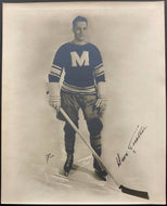 1930s Vintage Rice Type 1 Photo NHL Montreal Maroons Hockey Dave Trottier