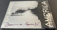 Load image into Gallery viewer, Andy Warhol Signed First Edition Book &quot;America&quot; Photography Autographed LOA JSA
