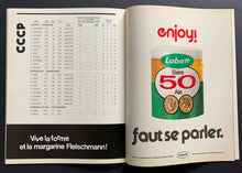 Load image into Gallery viewer, 1975 Game Of The Century Hockey Program Montreal Canadiens V Russian Red Army
