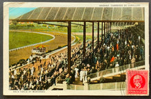 Load image into Gallery viewer, 1928 Havana Cuba Horse Race Track At Marianao Vintage Postcard Postcard
