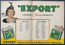 Load image into Gallery viewer, 1960 Rare CFL Football Exhibition Game Program Regina Roughriders vs ORFU London
