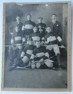 1909 Vintage Hawkesbury Red & Whites Cabinet Photo Lower Ottawa Valley League