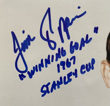 Load image into Gallery viewer, Jim Pappin Autographed Toronto Maple Leafs NHL Hockey Photo Signed Inscribed JSA
