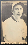 1961 Eddie Collins Exhibit Card Philadelphia Athletics MLB Baseball Vintage