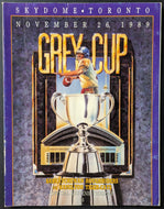 1989 Grey Cup Program 
