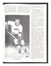 Load image into Gallery viewer, 1974 NHL Hockey Program Detroit Red Wings Toronto Maple Leafs Old Timers Game
