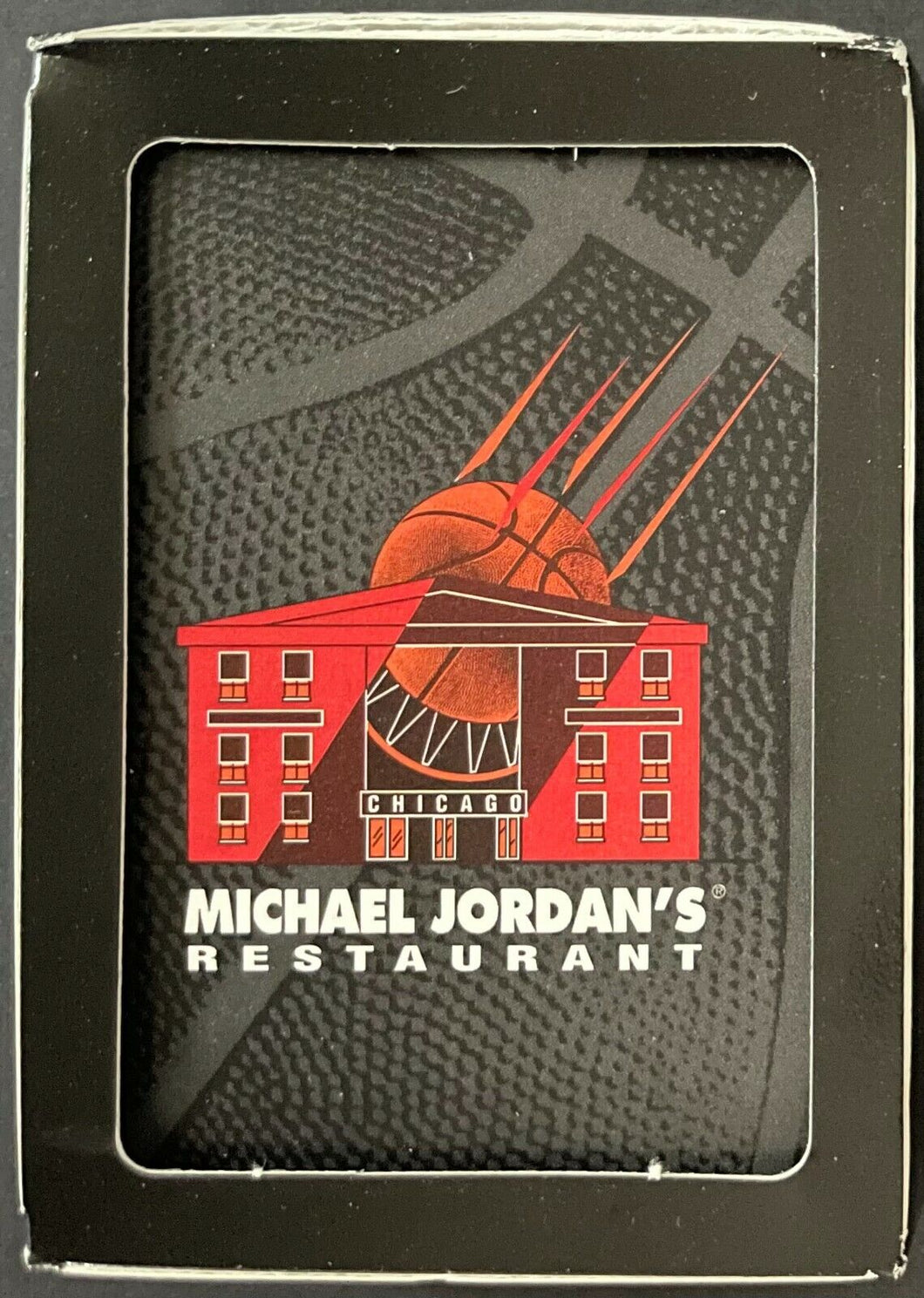 Chicago Bulls NBA Basketball Playing Cards Michael Jordan Restaurant