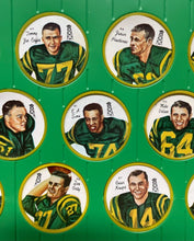 Load image into Gallery viewer, 1964 Nalley&#39;s CFL Football Edmonton Eskimos Coins + Shield in Rare Condition
