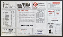 Load image into Gallery viewer, 1974 Maple Leaf Gardens OHA Major Jr A Program Toronto  vs Sault Ste Marie
