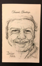 Load image into Gallery viewer, 1974 Bobby Hull Signed Christmas Card Vintage NHL Hockey Chicago Blackhawks
