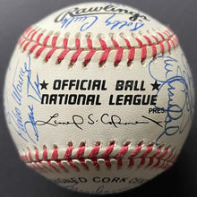 Load image into Gallery viewer, 1997 Montreal Expos Team Signed National League Rawlings Baseball x30 JSA LOA

