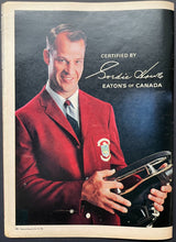 Load image into Gallery viewer, 1964 Weekend Magazine Gordie Howe Centerfold NHL Hockey Detroit Red Wings VTG
