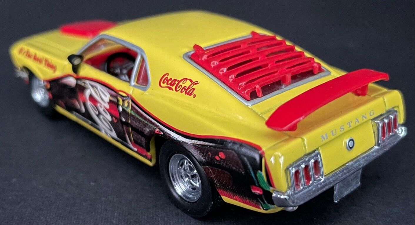 1970 Ford Mustang Boss 429 Coca-Cola Dinky Diecast Metal Matchbox